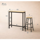 medidas-mesa-alta-con-2-taburetes-negro-sonoma-100-cm