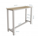 mesa-alta-ani-140cm-blanca-y-sonoma