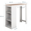 mesa-alta-kyra-110cm-blanca-sonoma