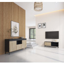 meubelset-kai-dressoir-en-tv-meubel-zwart-en-sonoma-mat
