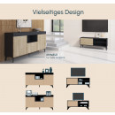 mobelset-kai-sideboard-und-lowboard-schwarz-und sonoma-matt