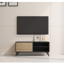 mueble-tv-kai-en-color-negro-y-sonoma-mate-de-100-cm