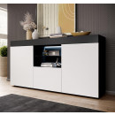 sideboard-sefora-2-schwarz-weiss