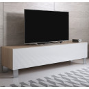 tv-lowboard-luke-h2-160x30-aluminium-fusse-sonoma-weiss