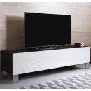tv-lowboard-luke-h2-160x30-aluminium-fusse-zwart-weiss