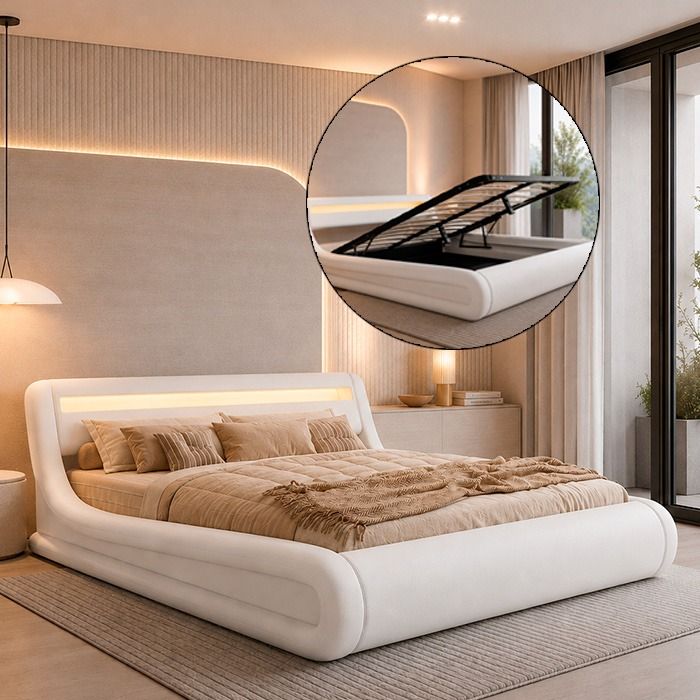 Doppelbett Rodas-wit