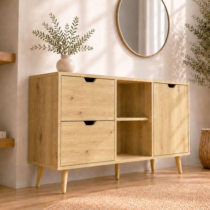 Sideboard Modell Leo - Eiche Eos