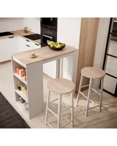 bartisch-mit-2-barhockern-weiss-sonoma-110-cm-kyra