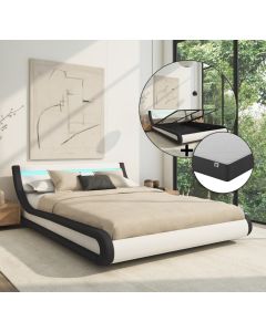 doppelbett-parisina-mit-matratze-cm-weiss-und-schwarz