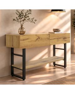 Industrielle Flurmöbel Factory R1 (139 cm) Europäische Eiche