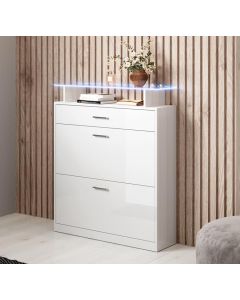 Schuhschrank Paola - Weiß