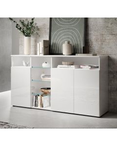 Sideboard Modell Clark L - Weiß