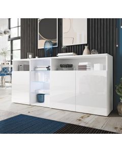 Sideboard Modell Clark - Weiß