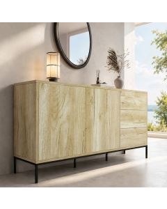 Sideboard Alpen-Eiche Modern 150 cm Serena