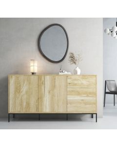 Sideboard Farbe Eiche Alpes 150 cm Serena