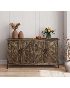 Sideboard Farbe Eiche Rustic 140 cm Olivia