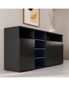Sideboard Modell Clark - Schwarz