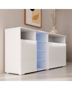 Sideboard Modell Clark - Weiß