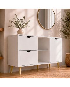 Sideboard Modell Leo - Weiß