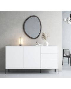 Sideboard Weiß 150 cm Serena