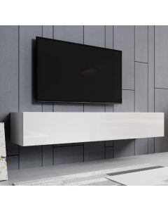 TV-Lowboard Modell Aitana M2 (180x30cm) - Weiß