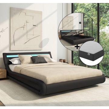 doppelbett-parisina-mit-matratze-schwarz