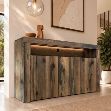 Sideboard Modell Aker - Nussbaum