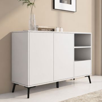 Sideboard Modell Iris Farbe Weiß