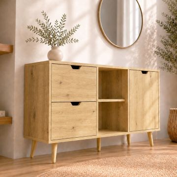 Sideboard Modell Leo - Eiche Eos