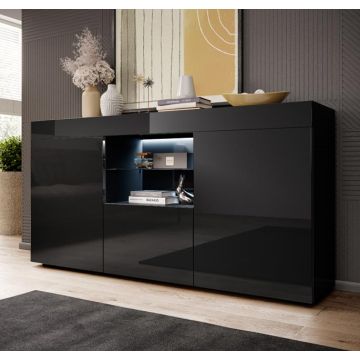 sideboard-sefora-2-schwarz-glanzend