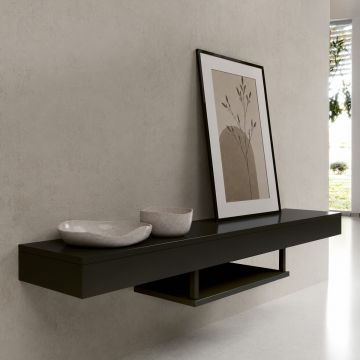 TV-Möbel Aydin in Schwarz