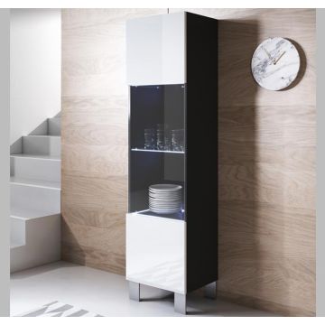 vitrinenschrank-luke-v6-40x165-aluminium-fusse-schwarz-weiss