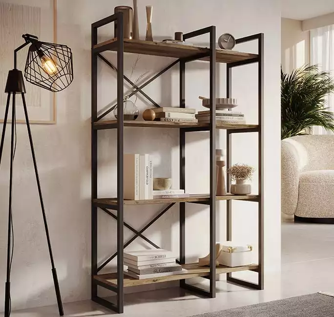 Industrieller Wandschrank Factory E2 (87,5cm) 