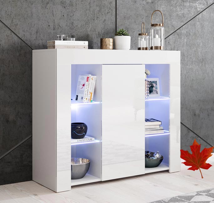 Sideboard Modell Lilian - Weiß